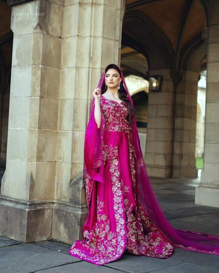 A beautiful custom-made dress by