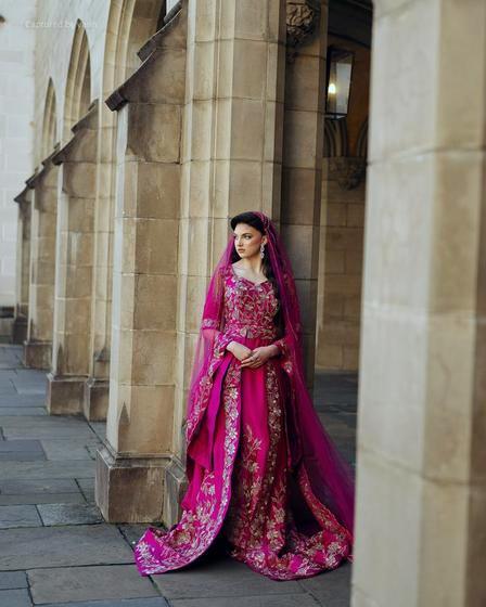 A beautiful custom-made dress by