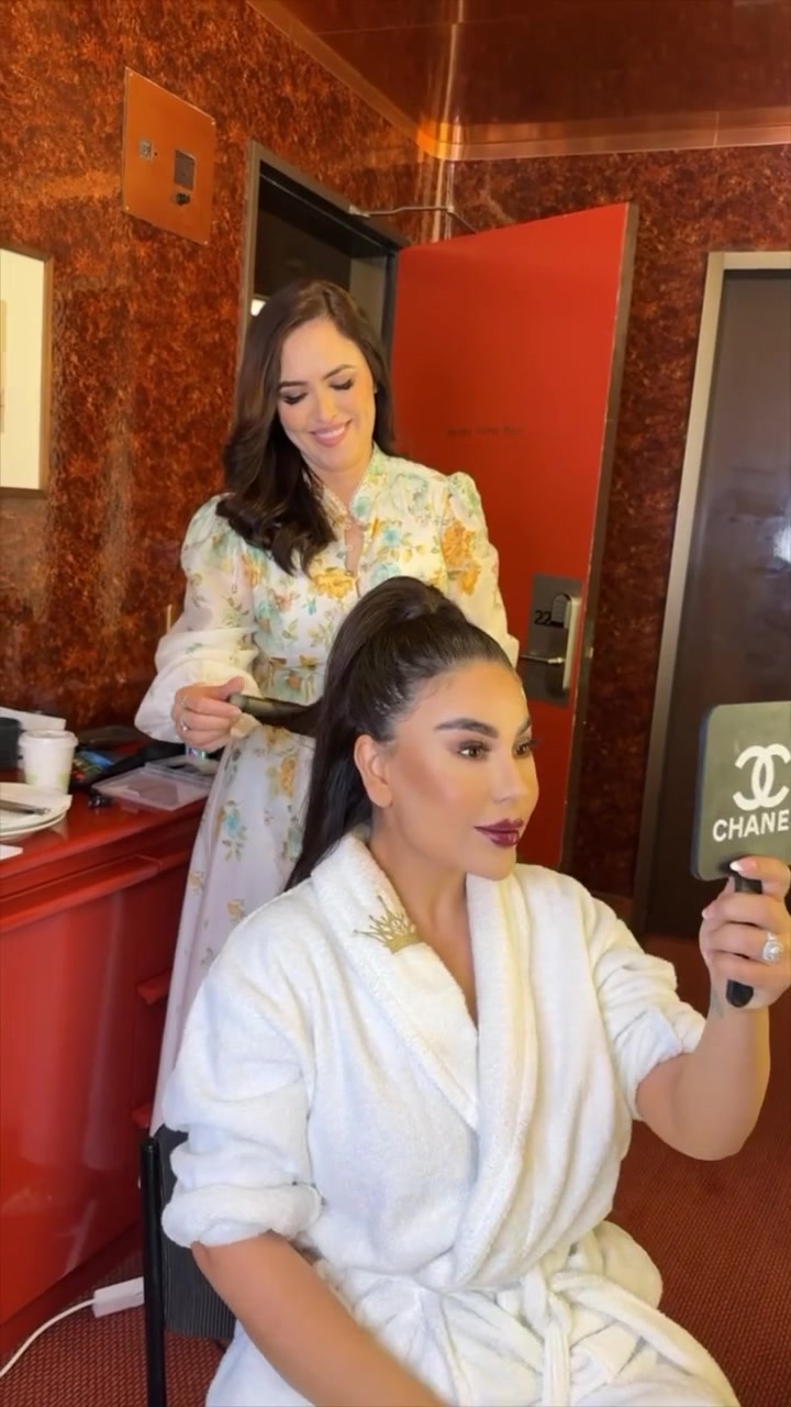 Backstage with Aryana Sayeed
