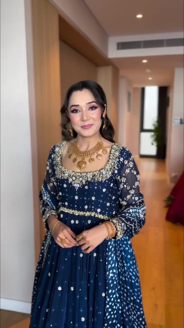 A Pakistani bridal look