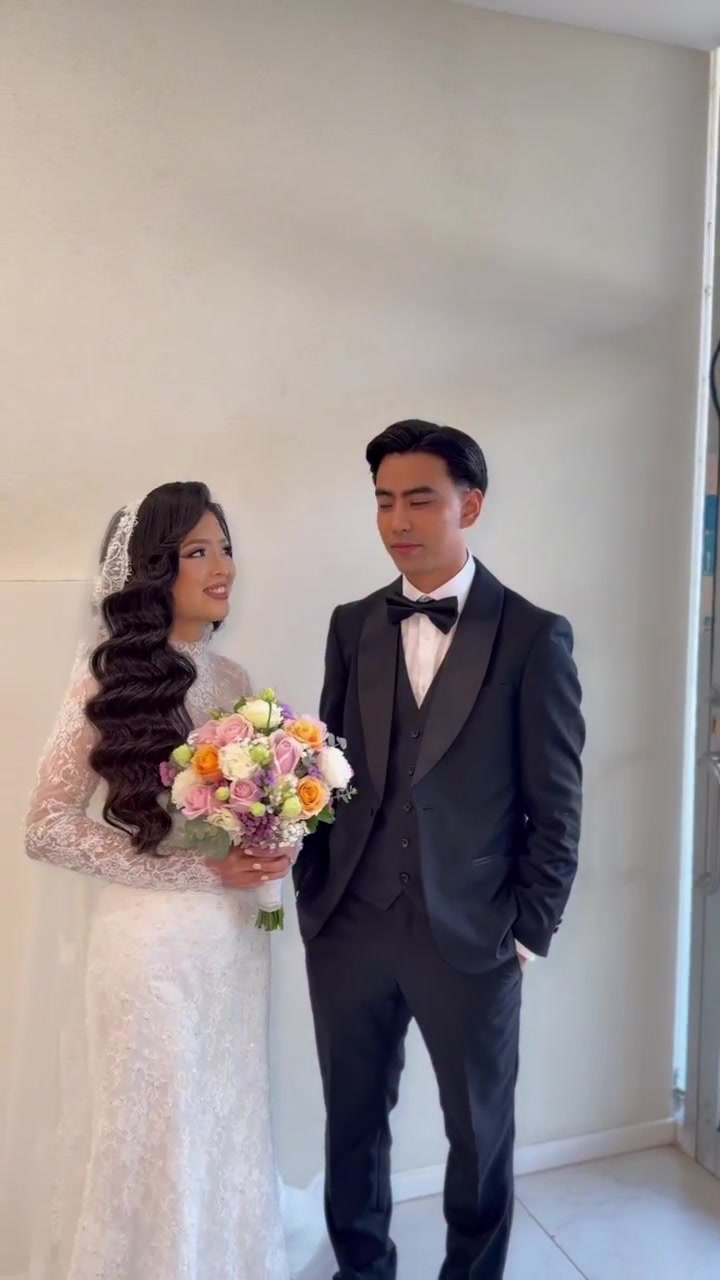 Semin on her wedding day